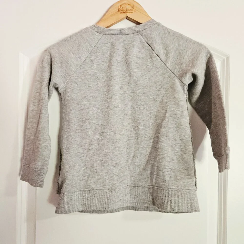 Baby Gap Fuzzy Wolf Sweatshirt